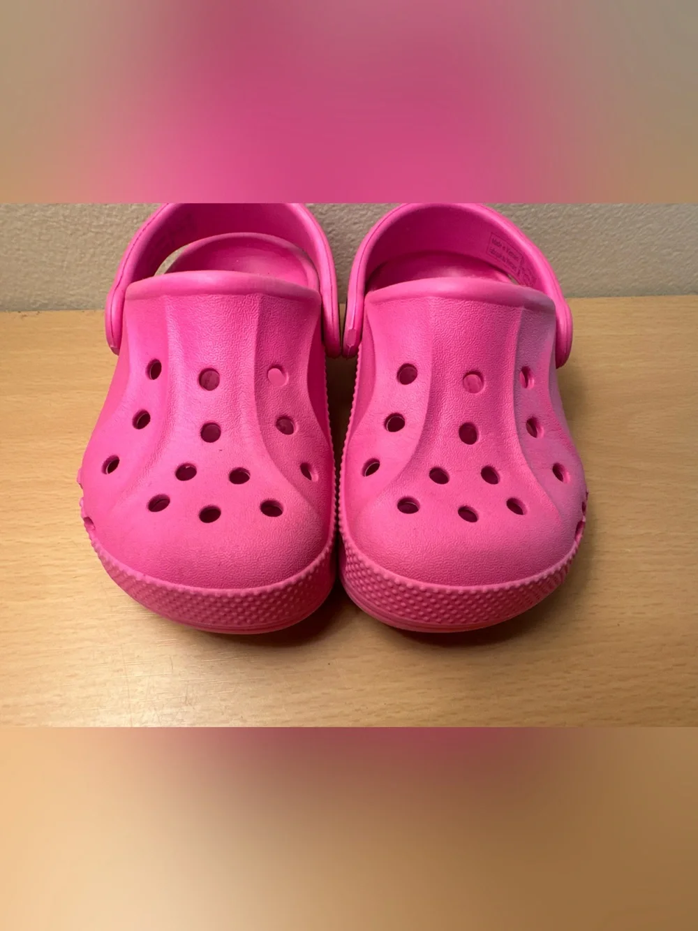 CROCS please note
